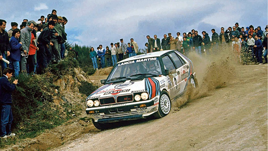 Lancia Delta HF Integrale Group A ralli aracı
