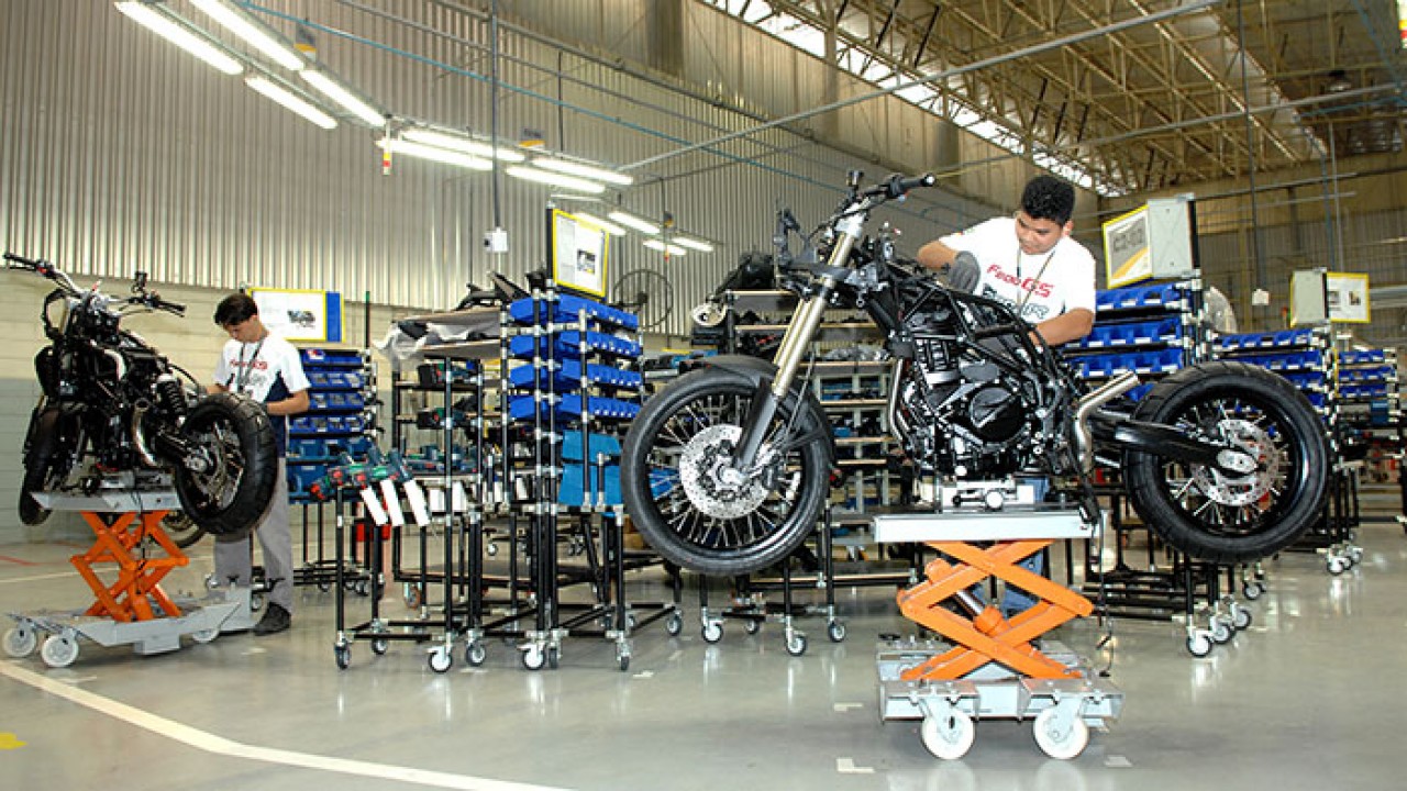 Produção de motos cai 18,6% em agosto, mas expectativa é de retomada