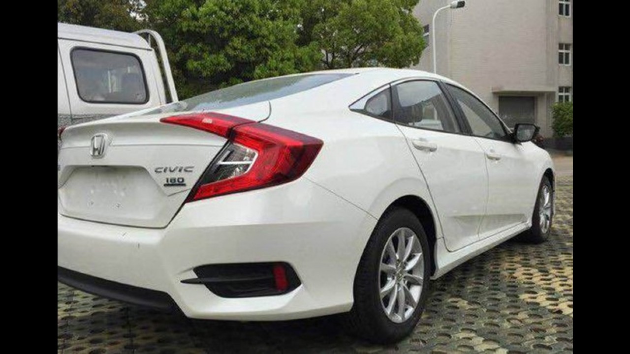 Novo Honda Civic 2017 é flagrado com o inédito motor 1.0 i-VTEC turbo