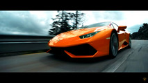 Lamborghini Huracan reklamı