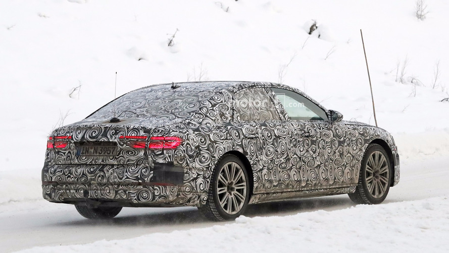 2018 Audi A8 spy photo