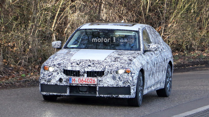 2018 BMW 3 Series M Sport spy photo