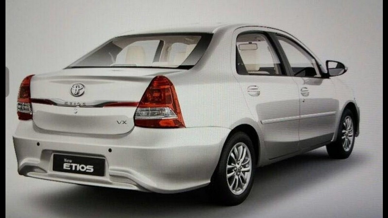 Veja como ficou o visual do Toyota Etios reestilizado para a Índia