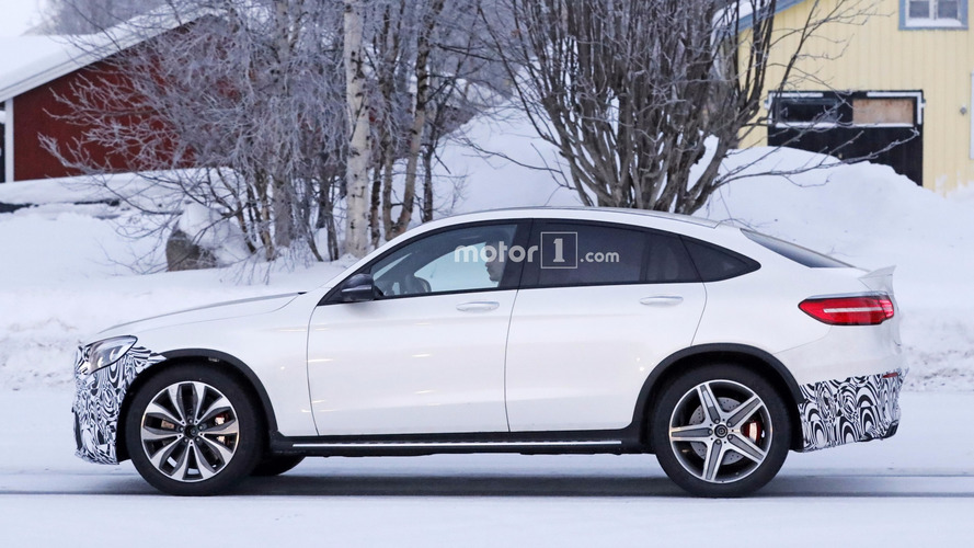 Mercedes-AMG GLC 63 Coupe spy photo