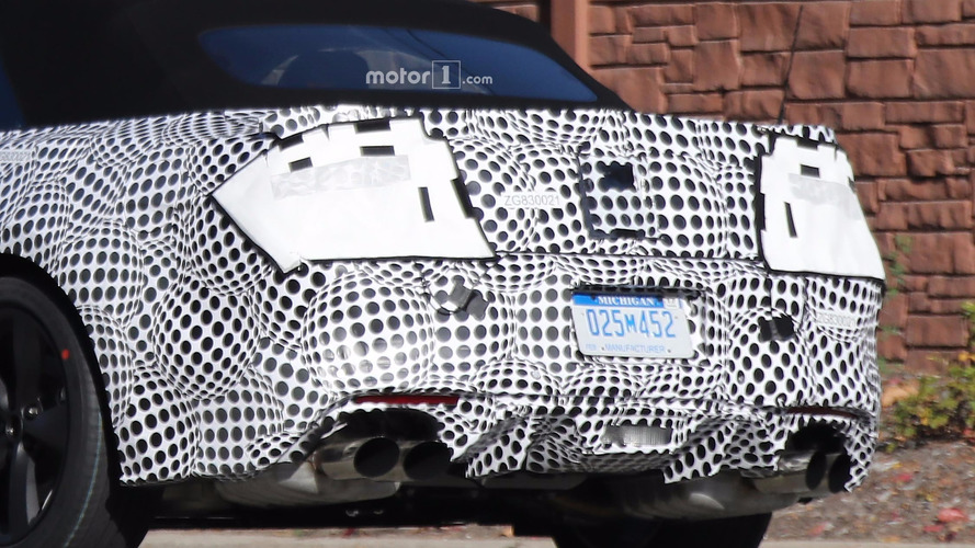 2018 Ford Mustang Convertible Spy Photos