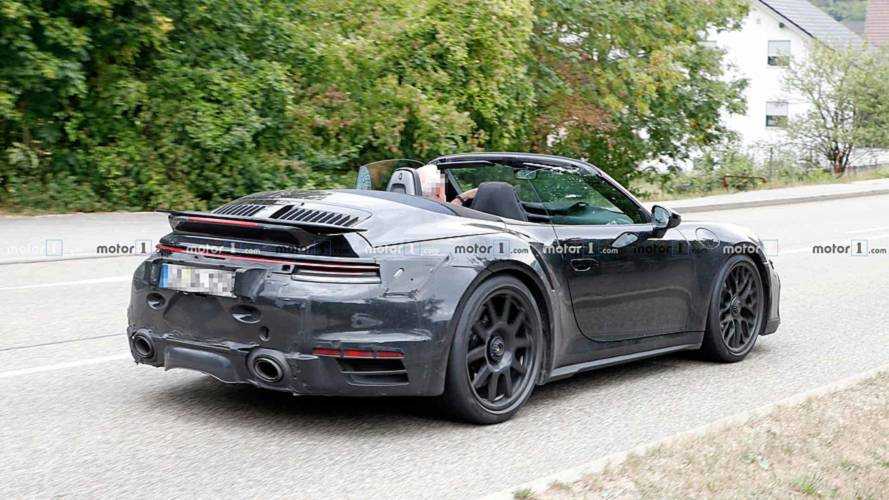 Porsche 911 Turbo Cabriolet fotos espía
