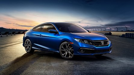 Honda Civic Race Car Challenges Type R And Sport On The Track