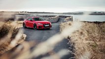 Audi TTS, la prova sull'Isola di Man