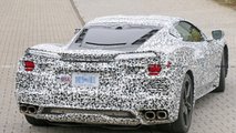 Mid-engined Chevy Corvette spy photo