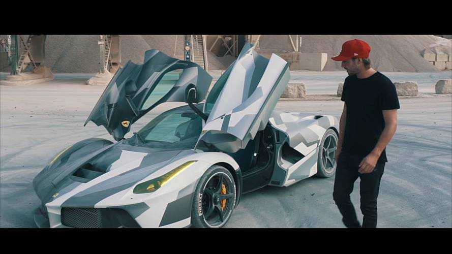 Ferrari LaFerrari dirty factory drift