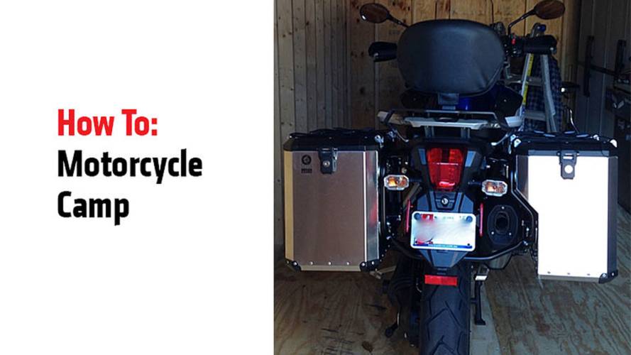 How To Motorcycle Camp