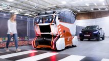 Jaguar Land Rover's big-eyed self-driving pod seeks our trust