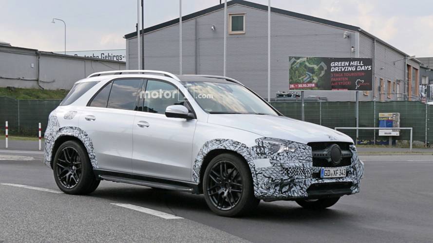 Mercedes-AMG GLE 53 spy photo