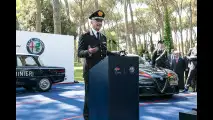 Alfa Romeo Giulia Quadrifoglio Carabinieri, la presentazione