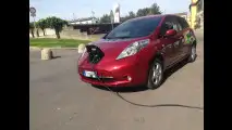 Nissan Leaf, test di consumo reale Roma-Forlì