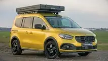 Vansports Mercedes Citan mit Dachzelt
