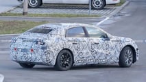 Mercedes C-Klasse Elektrischer Prototyp Erlkönigfotos, Dezember 2023