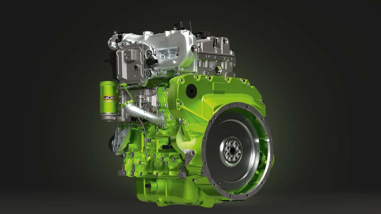 JCB  motore a idrogeno nel 2024 anche sul Fastrac?