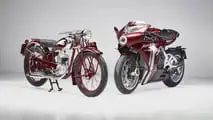 1945 MV Agusta 98 and 2024 MV Agusta Superveloce 98 Edizione Limitata 12