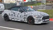 Foto spia Mercedes-AMG CLE 53 Convertible