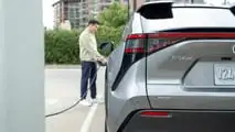 2024 Toyota bZ4X charging
