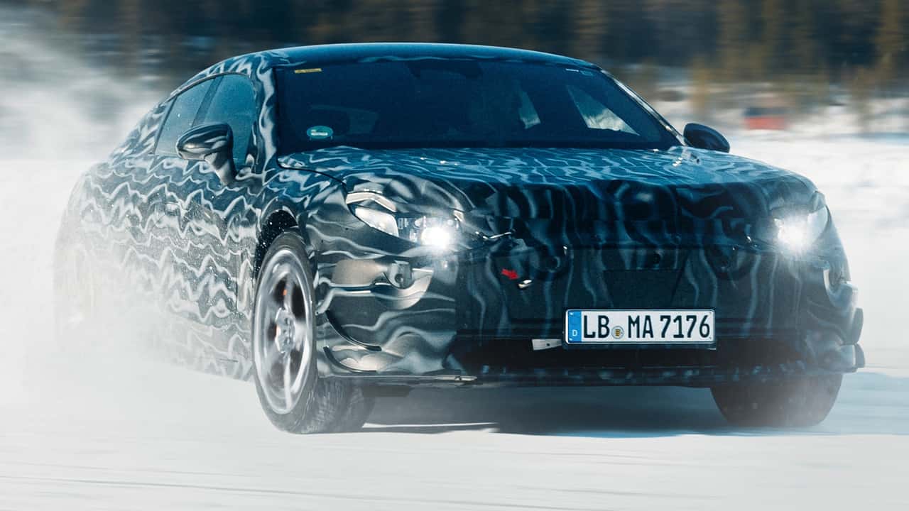 Mercedes-AMG test sportiva