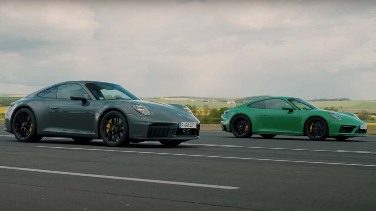 Hibrit 911 vs Carrera GTS