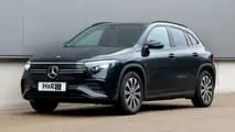 Der Mercedes-Benz EQA mit H&R-Sportfedern