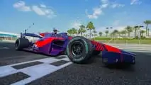 Autonomer Rennwagen von Dallara mit Honda-Motor für die Abu Dhabi Autonomous Racing League