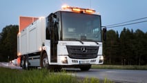Il Mercedes eEconic utilizzato in Svezia 
