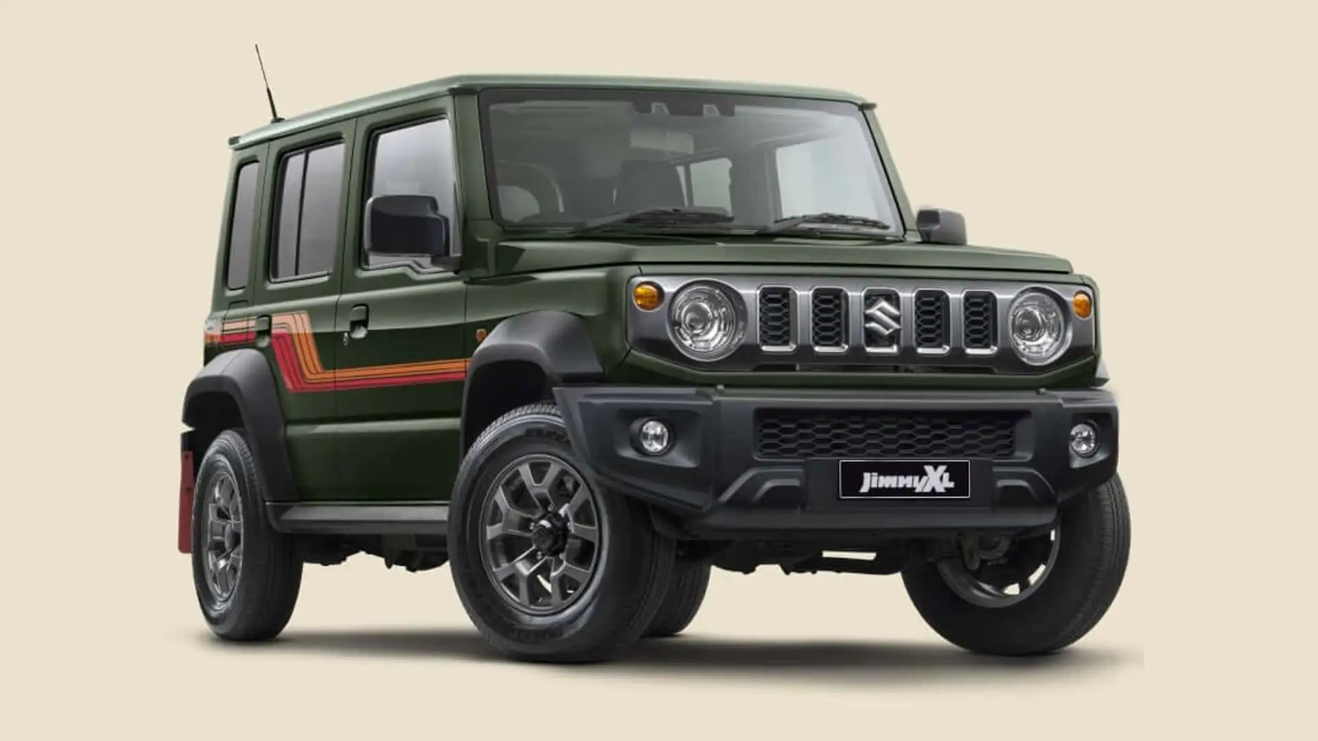 SUZUKI Jimny × 38 explore 38-KT The Suzuki Jimny XL Heritage Has Cool Retro Graphics