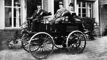 Thomas Parker's electric car in 1895.