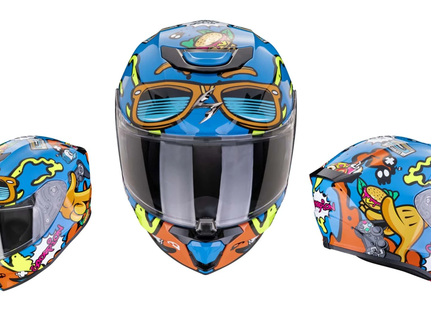 dot certified motorcycle helmets for sale New DOT Motorcycle Helmet Full Face Matte Black S M L XL 2X Chrome Gold  Iridium