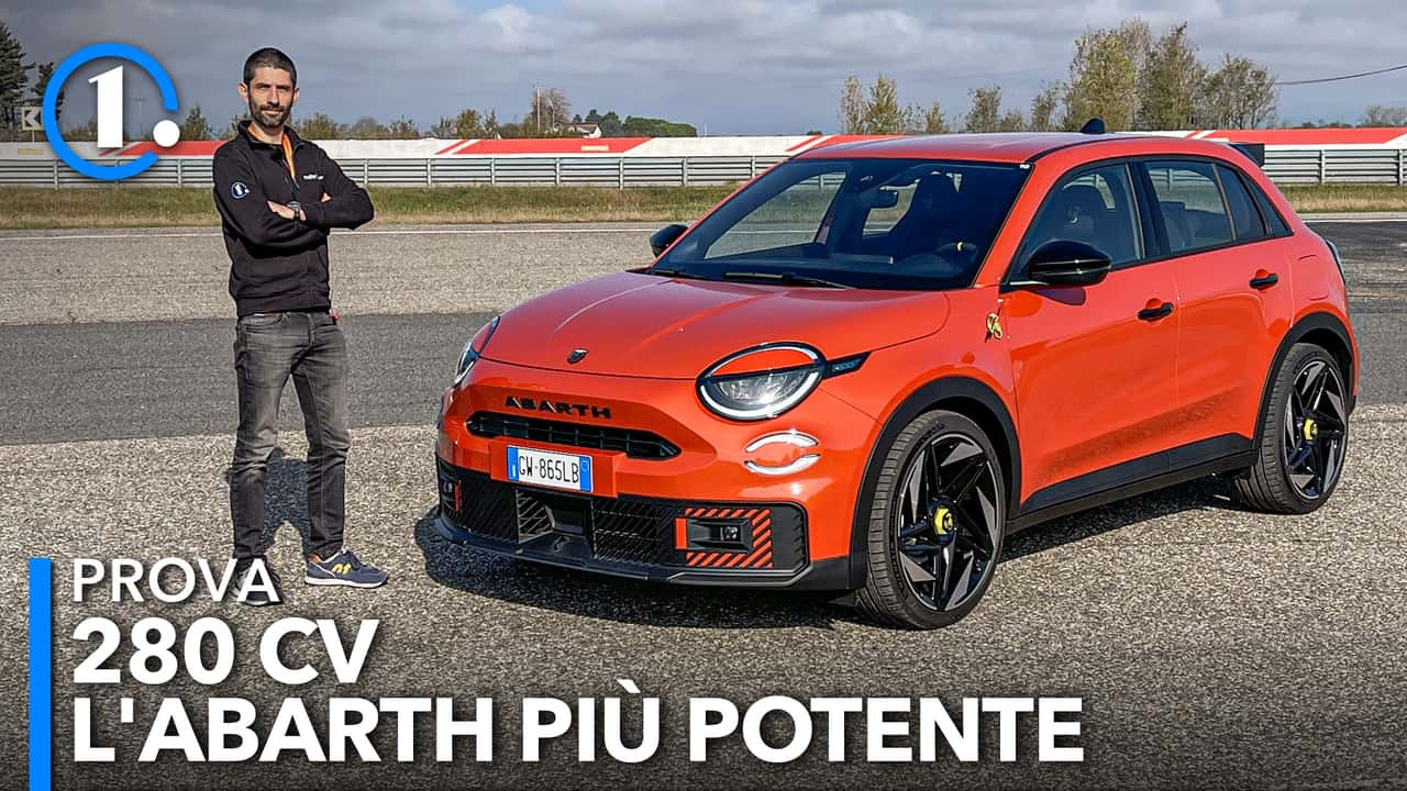 Abarth 600e, la prova
