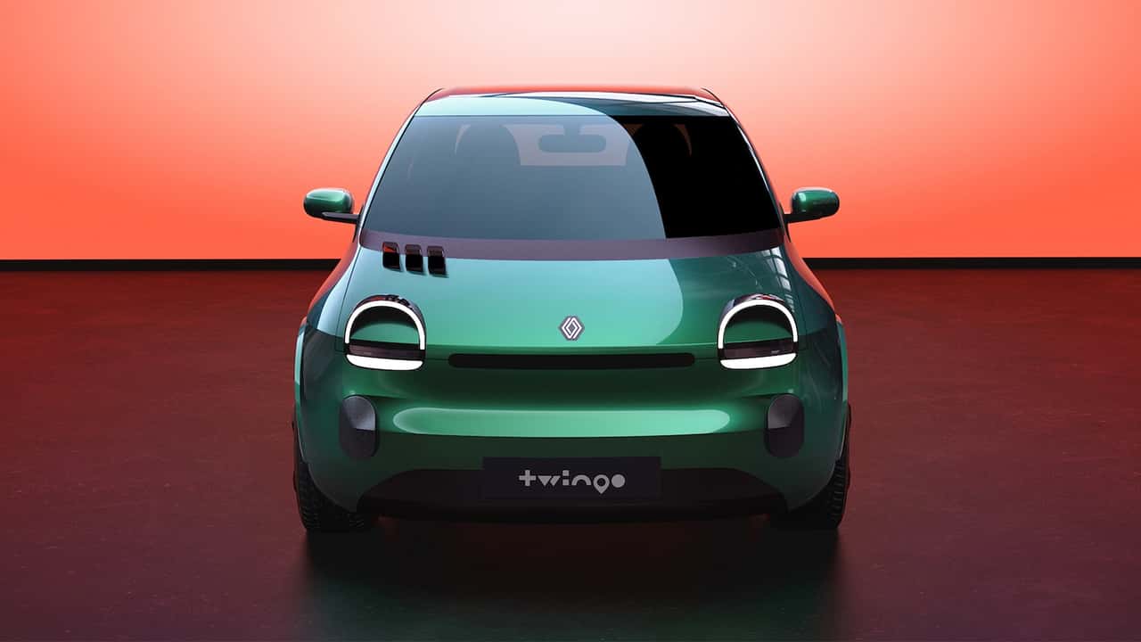 Elektrischer Prototyp des Renault Twingo E-Tech