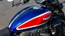 Sick, These Custom Painted Triumphs Celebrate Evel Knievel’s Rocket Jump