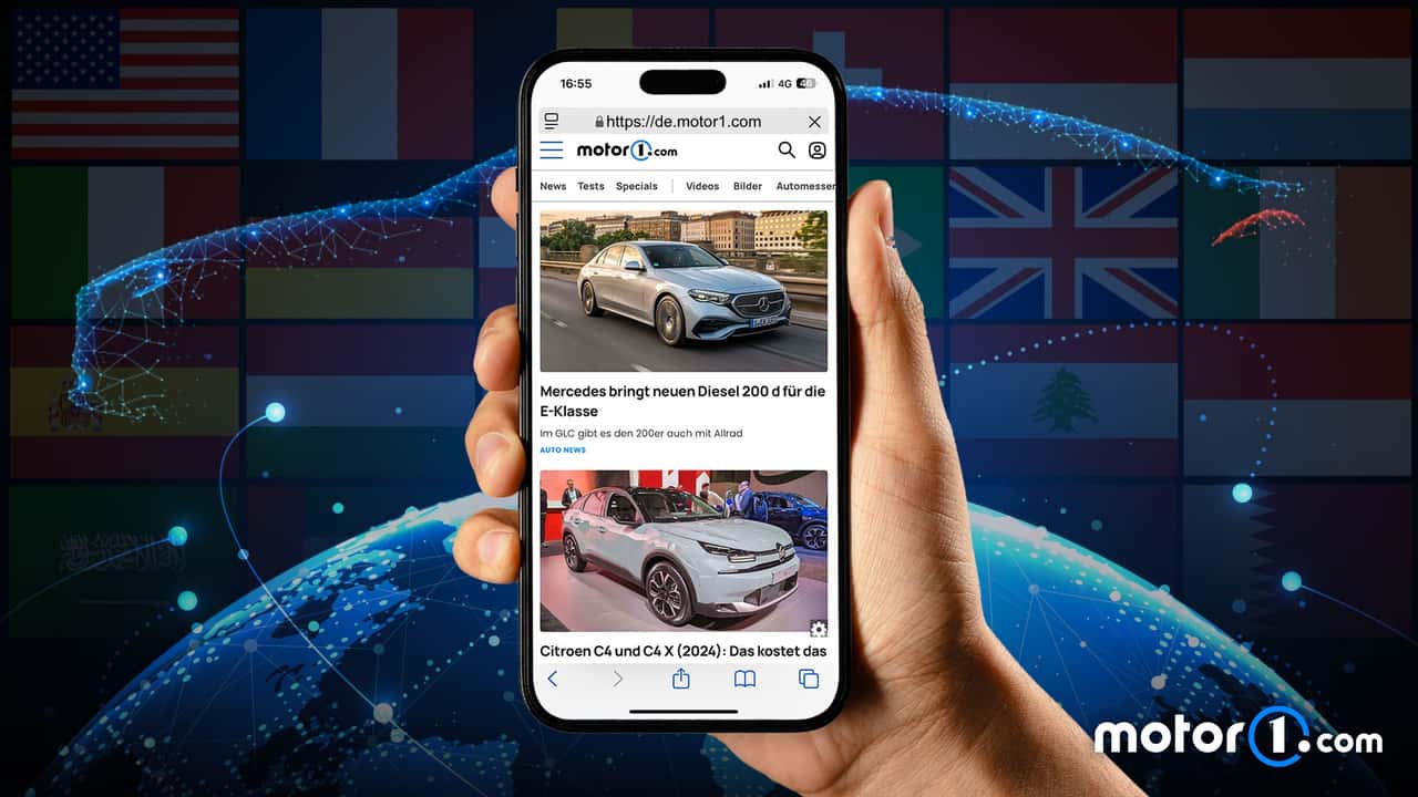 Motor1.com Deutschland - Neues Design 2024