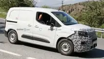 Peugeot Partner facelift spy photo