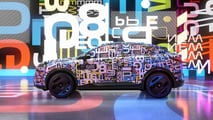 Peugeot E-3008: Das Exterieur (Teaserbild mit Tarnfolie)