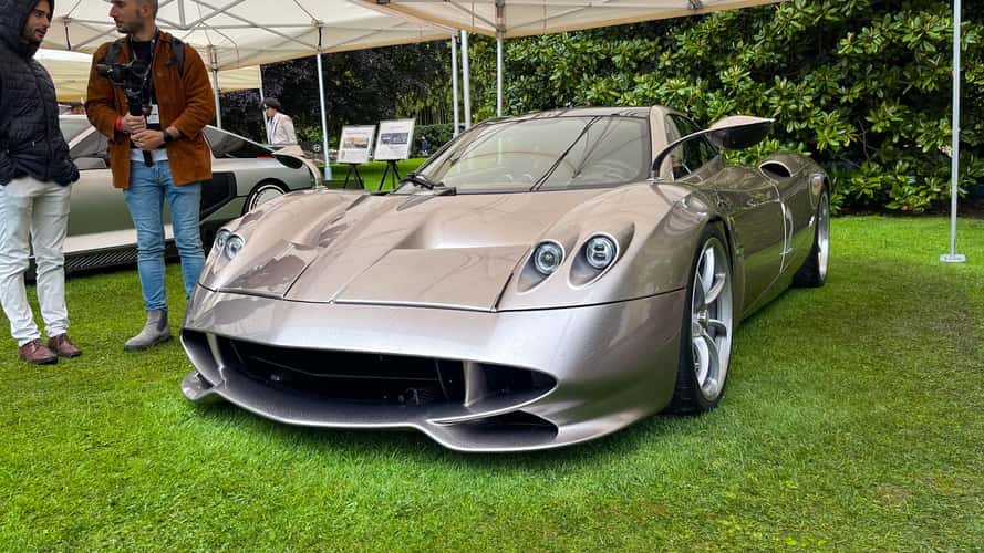 Pagani Huayra Codalunga, di nuovo dal vivo a Villa d'Este 2023