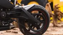 2009 Magpul Ronin - Left Side Rear Wheel Closeup