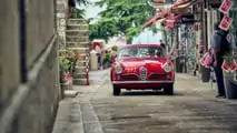 La Mille Miglia 2023 con l'Alfa Romeo Giulia Quadrifoglio restyling