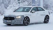 Mercedes A-Klasse Limousine Facelift (2022) Erlkönig
