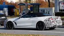 Makyajlı BMW 8 Serisi Convertible Casus Fotoğraflar