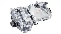 Der integrierte Elektroantrieb EMR3 von Vitesco kombiniert E-Motor, Wechselrichter und Getriebe