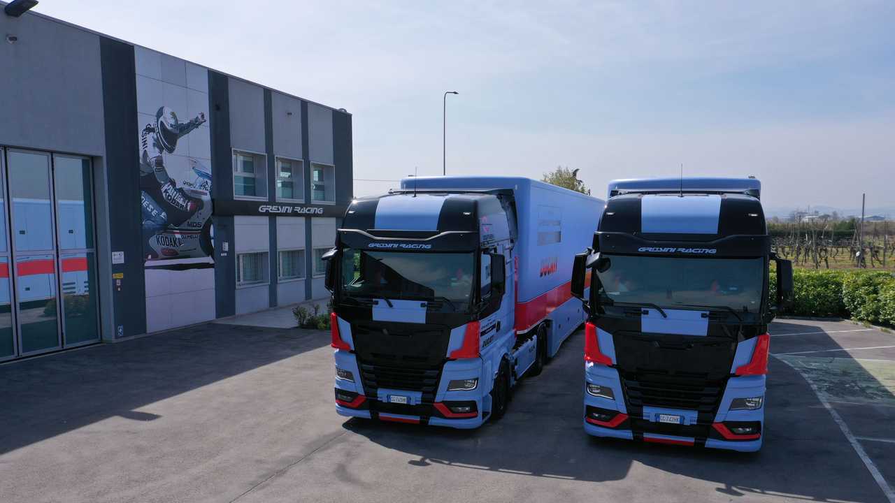 MAN TGX per il Team Gresini Racing