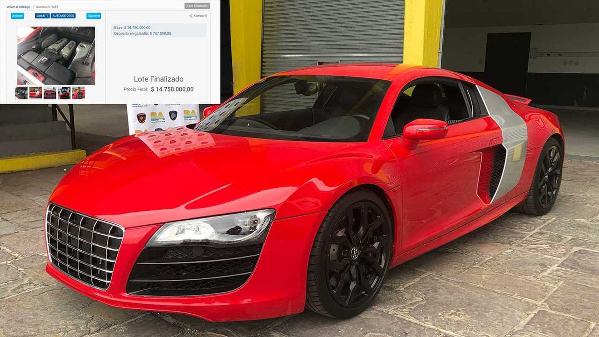 Deposito De Vehiculos Policia Gta V Audi R8: subasta vacante aún con precio rebajado