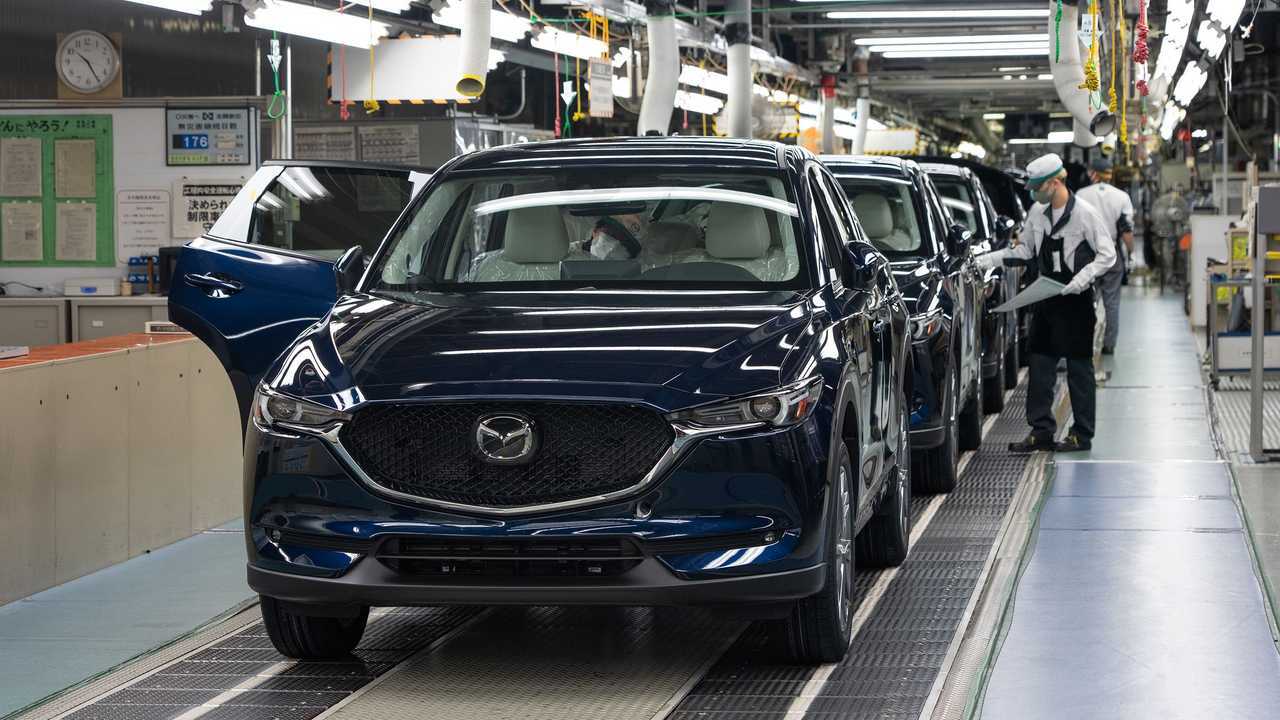 La fabbrica Mazda di Hofu