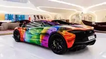 McLaren Artura Art Car by Nat Bowen