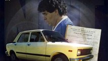 La Fiat 128 del 1982 appartenuta a Diego Armando Maradona